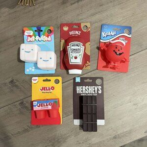 New: 5 Pack Squeak Dog Toys